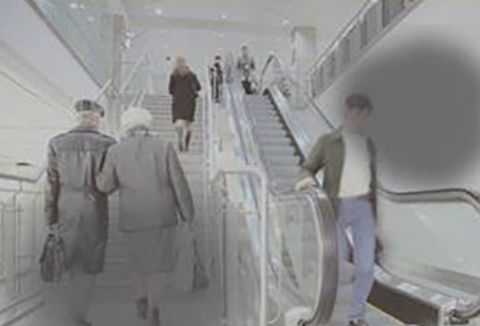 見たい部分がぼやけて見えます